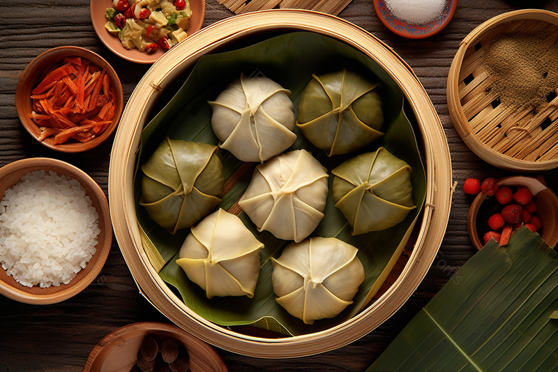 美味食物木板上的端午节粽子,高清,摄影图,摄影图片,图片大全,摄影图免费下载